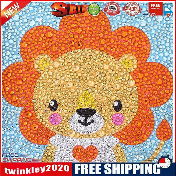 5D DIY Full Drill Diamond Painting Cartoon Kids Embroidery Kit Gift (AT037)