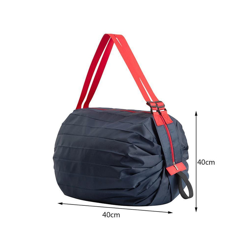 Waterproof Folding Eco-Friendly Shopping Travel Portable Grocery Bag (A)