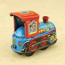 Retro Classic Nostalgia Tin Steam Train Clockwork Wind Up Toys Kids Gifts Newly