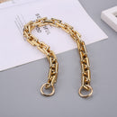 Long Acrylic Chain Bag Strap Handle Women Handbags Replacement Chain (55cm)