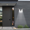 Cold White 4 LED Solar Lights Waterproof Wall Stair Lamp for Security
