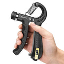 Strength Finger Power Exerciser Count Adjustable Hand Grip Hand Gripper