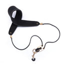 Metal Hook Leather Saxophone Neckband Lanyard Saxophone Strap Clarinet Sling