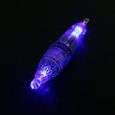 Deep Drop LED Flash Fishing Light Lure Underwater Tackle Lamp(Blue)