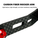 Spinning Fishing Reel Carbon Handle Wheel Rock Arms Grip Knob Tool (Red) Newly