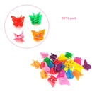 50pcs Cute Butterfly Hair Clip Hairpin Mini Bangs Clip for Kids (Random) Newly