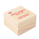 25pcs Love Diary Rubber Wooden Stamp Set DIY with Wooden Box