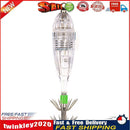 Button Battery Operated LED Light Fishing Lure Squid Hook Light (4-Color) Newly