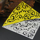AVZYARDY Punching Stencils Metal Mold Press Stencil for? DIY Scrapbook Pr?ung Album