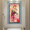 Letter S Rose Oil Paint By Numbers Kits Canvas Picture Wall Art DIY Crafts