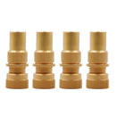 4pcs Car Tire Deflators Accessories Tyre Bleeder Set Pull Pressure Relief Valve
