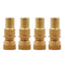 4pcs Car Tire Deflators Accessories Tyre Bleeder Set Pull Pressure Relief Valve