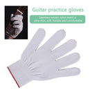 Anti-slip Nylon Gloves Guitar Bass Gloves Musical Instrument Practice Hand Co