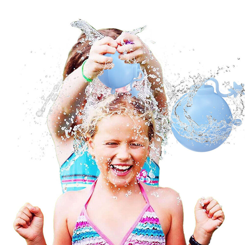 #A 1/4pcs Water Bomb Splash Waterfall Balls Outdoor Pool Fight Games Water Ballo