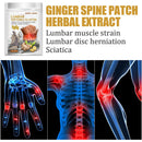 12pcs Ginger Medical Patch Joint Lumbar Spine Back Pain