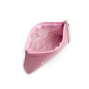 Fashion Women Letter Print Clutch Cosmetics Storage Makeup Bags (Rose Red)