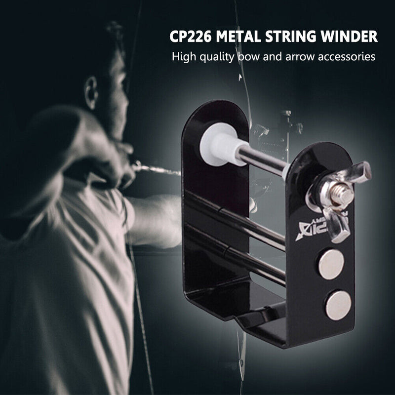 Archery Bowstring Wire Winding Metal Bow String Winder Bowstring Repair Tools