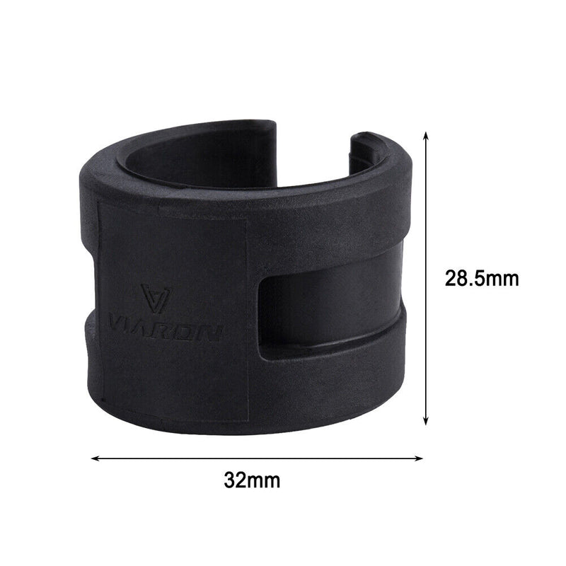 4pcs Bicycle Chainstay Frame Protector Mountain Bike Chain Guards (Black)