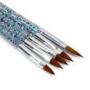 Beauty Gradient Manicure Carving Brushes Nail Extension Acrylic UV Gel Nail Pen