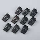 Black Auto Trim Control Panel Fastener Car Dash Clips Dashboard Retainer Rivets
