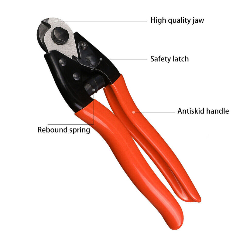 Lebycle MTB Bicycle Brake Shift Wire Cable Cutter Brake Line Tube Pliers Tools