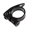 31.8mm MTB Bike Cycling Saddle Seat Post Clamp Quick Release QR Style Black