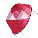 Foldable Kayak Boat Wind Sail Paddle Sailing Canoe Boat Wind Window (Red) Newly