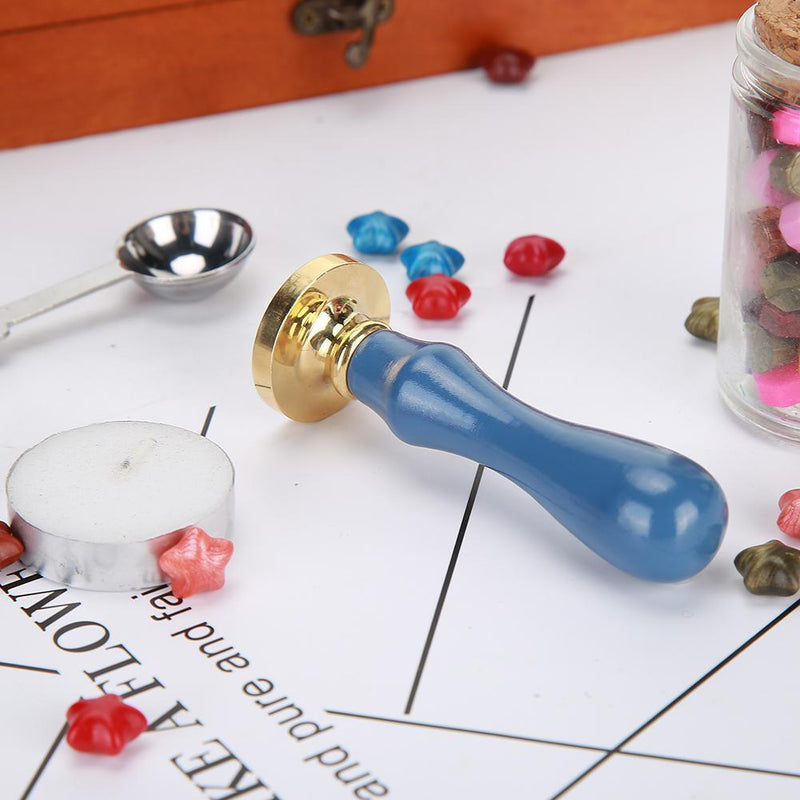 Retro Sealing Wax Stamp Universal Wood Handle Wedding Invitation Xmas Craft T