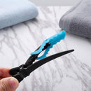 10pcs Durable Hairpins Duckbill Positioning Hairpin DIY Salon Tool (Blue)