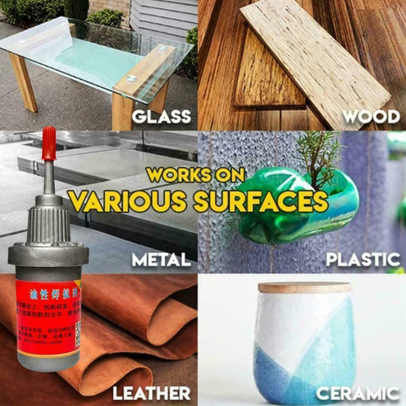 1X Magic Metal Welding Glue Multi Purpose Adhesive Strong Glue Super Oily A1T3