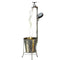 Solar Garden Yard Stake WATER FAUCET PLANTER Fairy Art De Outdoor Light I2U7