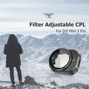 CPL Filters Optical Glass Drone Camera Lens Filters for DJI Mini 3 Pro