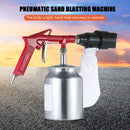 Pneumatic Sandblaster Spray Gun Anti-rust Sand Blasting Power Tools Kit Newly
