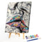 Body Parts Frameless Picture Oil Paint By Numbers Hand Painted Picture for Ho