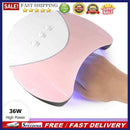 12 LED Nail Gel Varnish Polish 3 Timer Auto Sensor Manicure Light Nail Art Tools