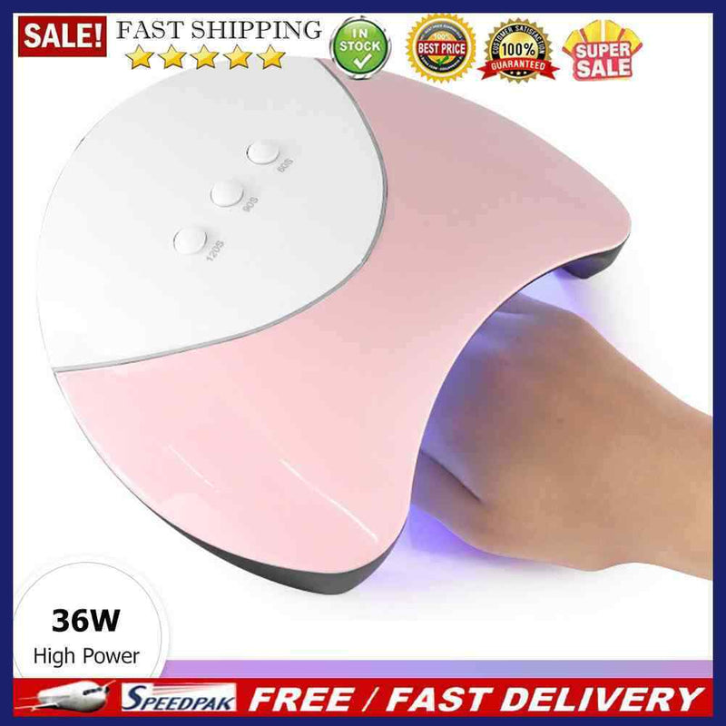 12 LED Nail Gel Varnish Polish 3 Timer Auto Sensor Manicure Light Nail Art Tools