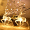 String Lights - Christmas Decorations 10 LED Reindeer Fairy String Lights