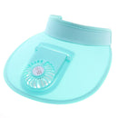 Breathable Summer Hat with Fan Sunscreen Visor Cap Fishing Hat for Sport Outdoor