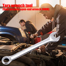 10mm Dual Use Wrench Ratchet Handle Wrench Opening Plum Blossom Spanner