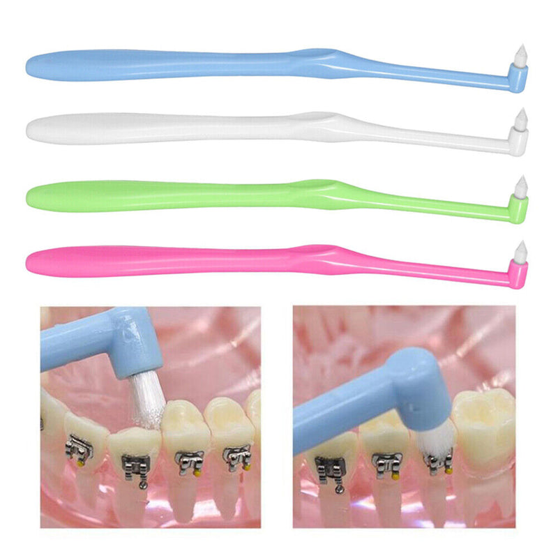 Orthodontic Interdental Toothbrush Teeth Cleaning Tooth-floss Dental Soft Bru