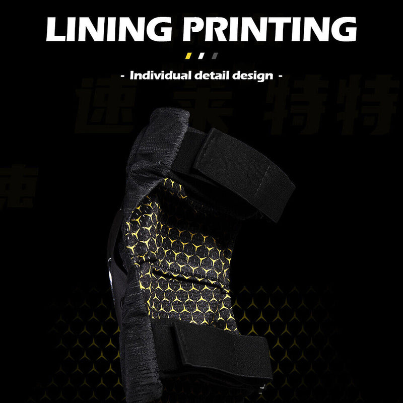 SULAITE Motorcycle Elbow Knee Pad Coldproof Warm Elbow Knee Guard Camo Protector