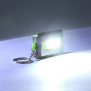 Mini Portable COB LED Flashlight Keychain Emergency Camping 3 Mode Pocket Torch