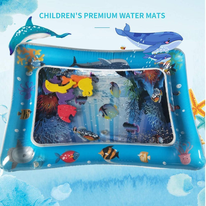 Baby Kids Inflatable Water Play Mat Patted Pad Cushion Tummy Time Playmats