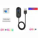 USB Car Bluetooth - Compatible Receiver Wireless Adapter for Hands-Free Amplifier