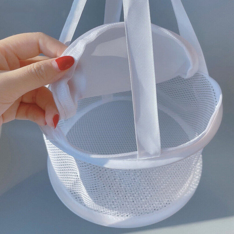 #A Beauty Egg Puff Drying Net Foldable Makeup Brush Drying Folding Hanging Dryin