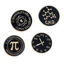 Gift Collar Accessories Denim Jackets Lapel Pin Badge Letter Brooch Enamel Pin