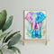 5D Diamond Painting Elephant DIY Full Round Drill Cartoon Animal Mosaic Crafts