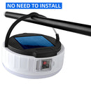 Portable Camping Solar Light Remote Control Workshop Lamp Emergency Equipment