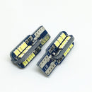 48SMD 3014 LED COB License Plate Light Dome Map Car LED Reading Bulbs T10 W5W