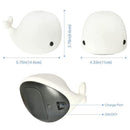 USB Rechargeable Clap Light 7 Colors Silicone Dolphin Shaped Cute Night Light